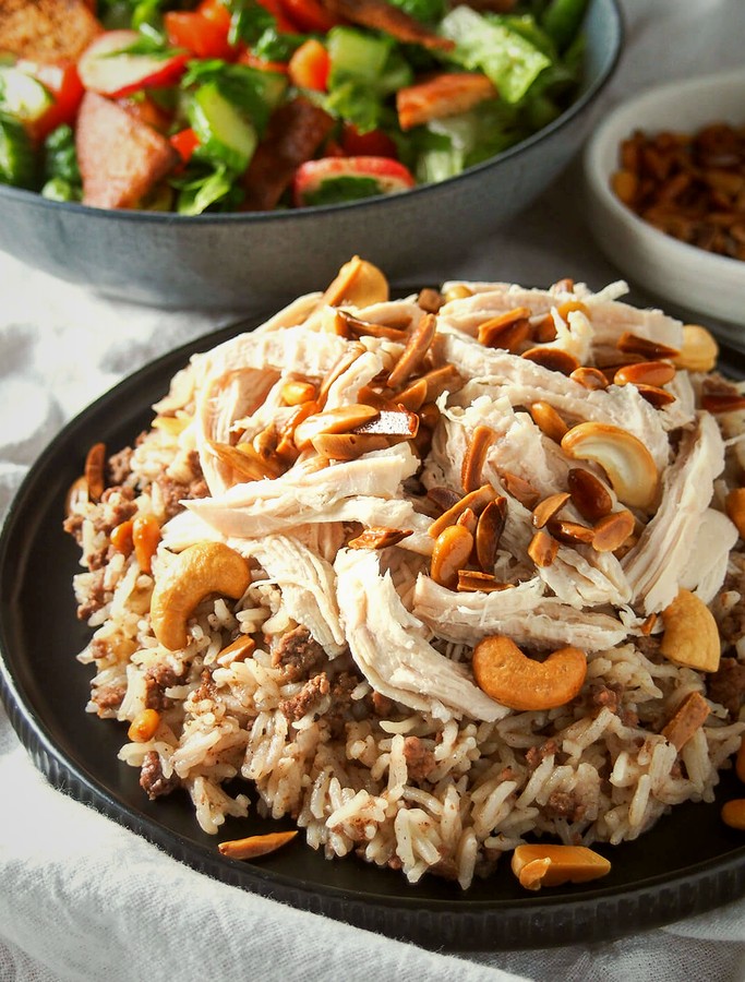 Riz et poulet libanais — plat chaud à emporter Montévrain